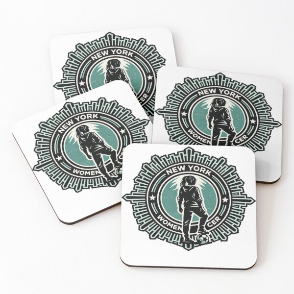 Item preview, New York Women’s Soccer – Control & Confidence Badge designed and sold by PINK FREE.