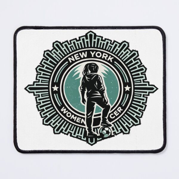 Item preview, New York Women’s Soccer – Control & Confidence Badge designed and sold by PINK FREE.