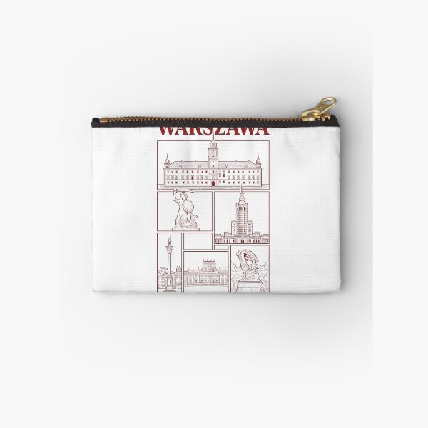 Item preview, Warszawa Poland Landmarks Vintage Architecture Collage designed and sold by k3rstman1.