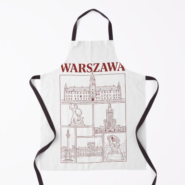 Item preview, Warszawa Poland Landmarks Vintage Architecture Collage designed and sold by k3rstman1.