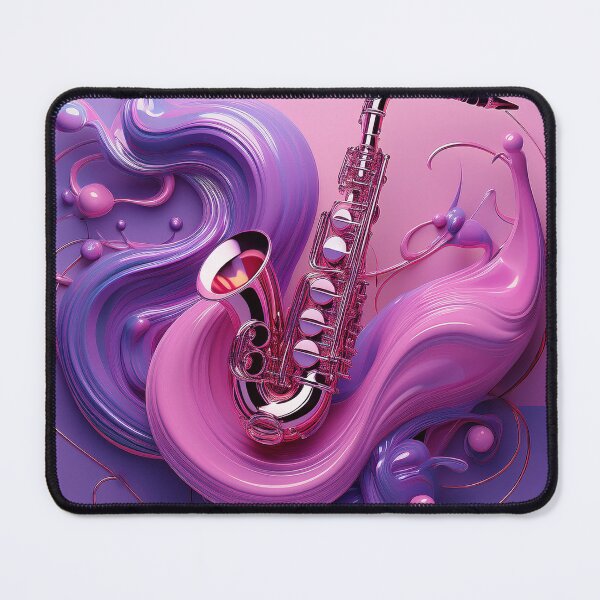Item preview, swirling sax designed and sold by Foxlindesigns.
