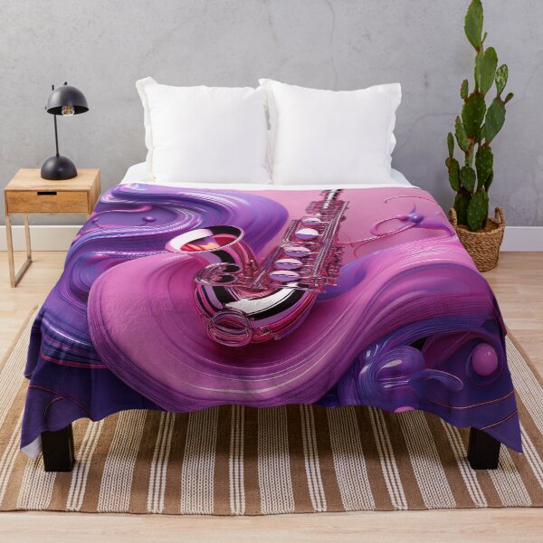 Item preview, swirling sax designed and sold by Foxlindesigns.
