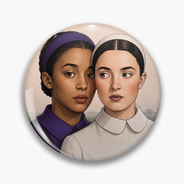 Item preview, Chase Infiniti and Lucy Halliday The Testaments (fan art) designed and sold by PopCultureAndStuff.