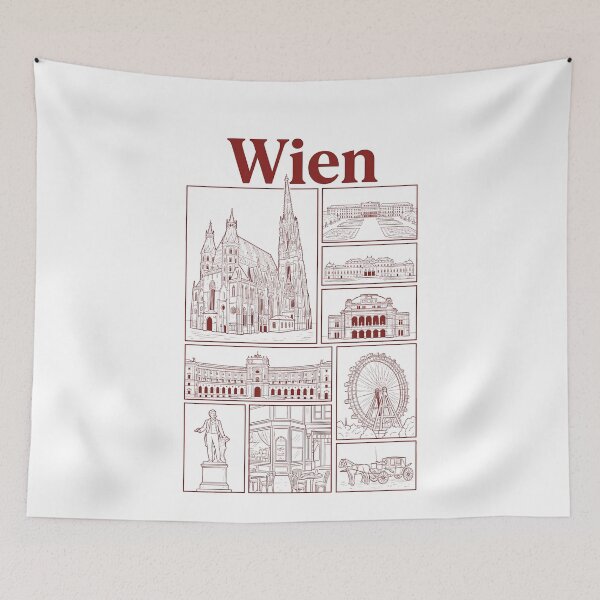 Item preview, Vienna Austria Wien City Landmarks Historical Architecture designed and sold by k3rstman1.