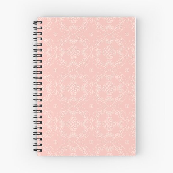 Item preview, Light Pink Minimal Floral Line Symmetry Pattern designed and sold by GraceInNatureCo.