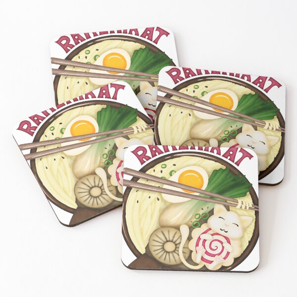 Item preview, Ramenikat - cute cat for ramen fans designed and sold by BlackMuffinDigital.
