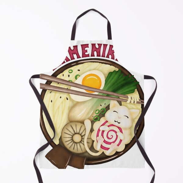 Item preview, Ramenikat - cute cat for ramen fans designed and sold by BlackMuffinDigital.