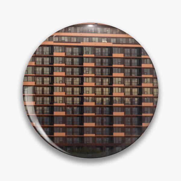 Item preview, New Building in My Neighbourhood at Sunset designed and sold by Gerda Grice Photography.