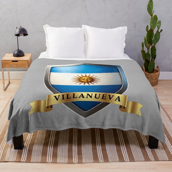 Item preview, Villanueva Argentine Surname Shield designed and sold by Highlandkings.
