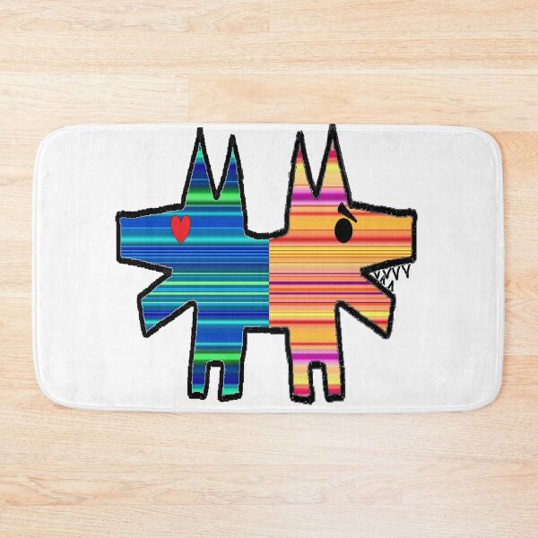 Item preview, 2 dogs Graffiti  designed and sold by LowEndGraphics.