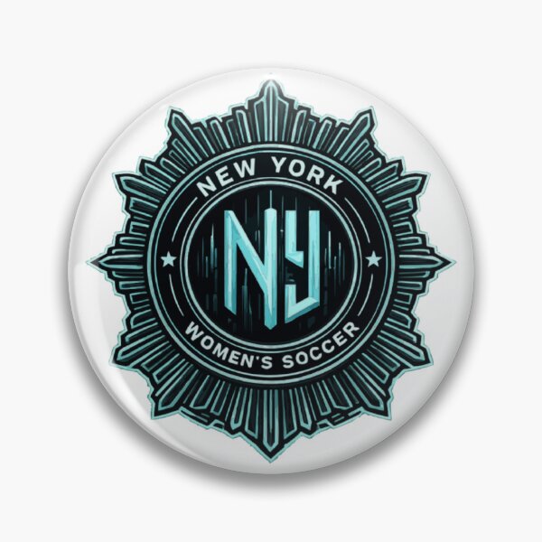 Item preview, New York Women’s Soccer – NL Monogram Badge designed and sold by PINK FREE.