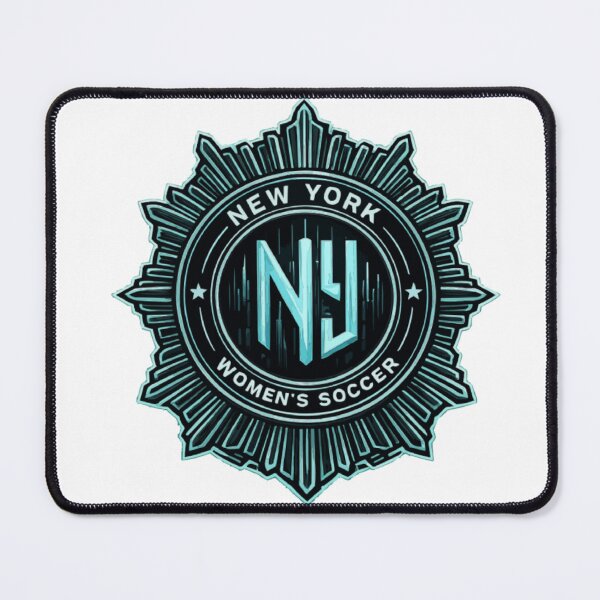 Item preview, New York Women’s Soccer – NL Monogram Badge designed and sold by PINK FREE.