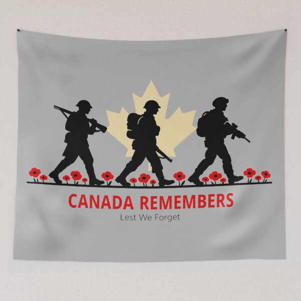 Item preview, CANADA  REMEMBERS  –  Honoring  the  Fallen designed and sold by VoglR.