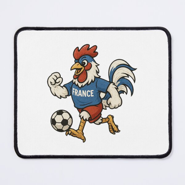 Item preview, French rooster, footballer, soccer, ball, French national team designed and sold by strongSpiritEd.