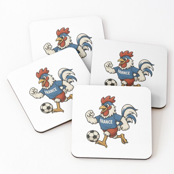 Item preview, French rooster, footballer, soccer, ball, French national team designed and sold by strongSpiritEd.