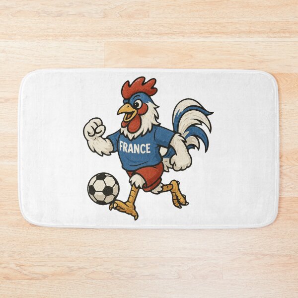 Item preview, French rooster, footballer, soccer, ball, French national team designed and sold by strongSpiritEd.