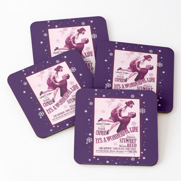 Item preview, It's A Wonderful Life Festive Purple designed and sold by Normbot2000.