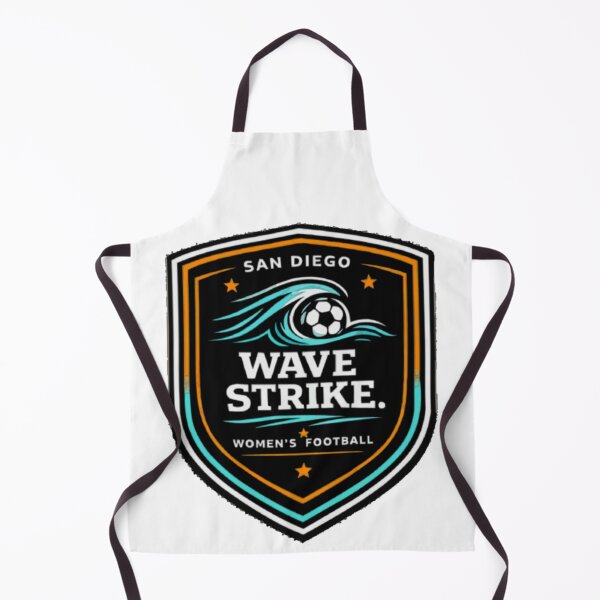 Item preview, San Diego Women’s Football – Wave Strike Badge designed and sold by PINK FREE.