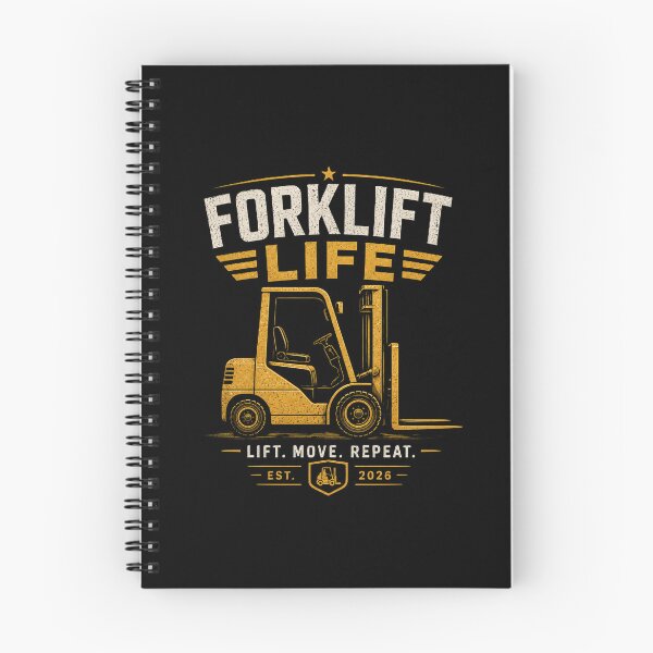 Item preview, Forklift Life Retro Warehouse Design designed and sold by RetroNibylander.