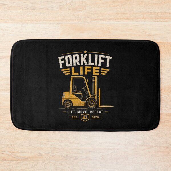 Item preview, Forklift Life Retro Warehouse Design designed and sold by RetroNibylander.