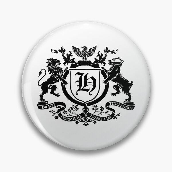Item preview, Wizard School Crest Fantasy Castle Emblem Inspired Design designed and sold by creatingmouseshop.