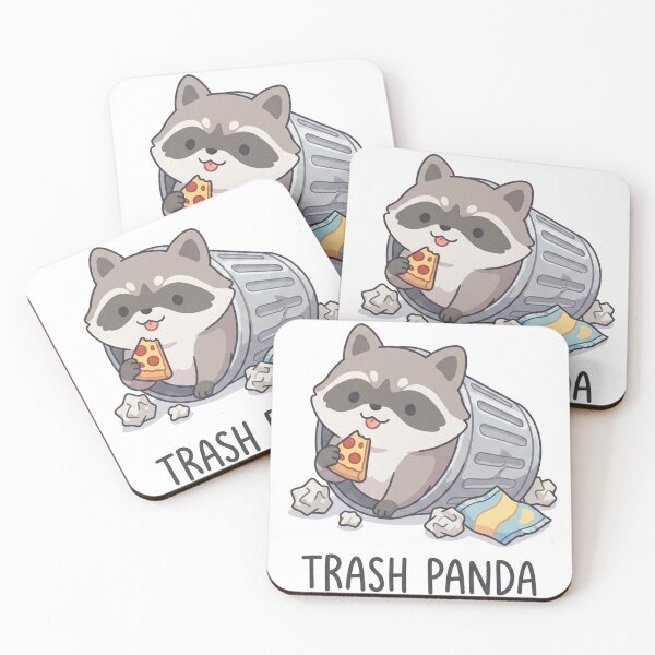 Item preview, Cute Raccon - Trash Panda // Silly Animal Sticker  designed and sold by Astraphyllia.