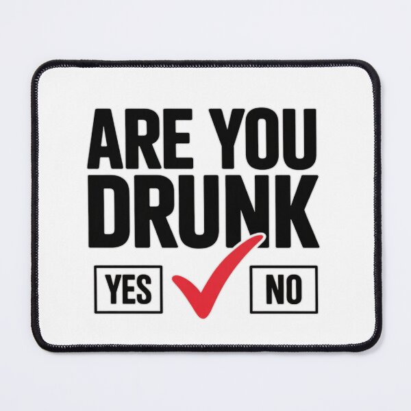 Item preview, Are You Drunk – Funny Drinking Humor T‑Shirt designed and sold by MerchlyMike.