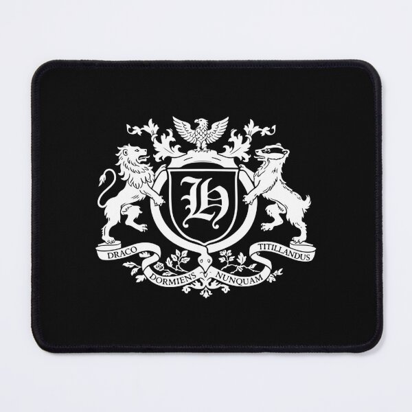 Item preview, Wizard School Crest Fantasy Castle Emblem Inspired Gothic Design designed and sold by creatingmouseshop.
