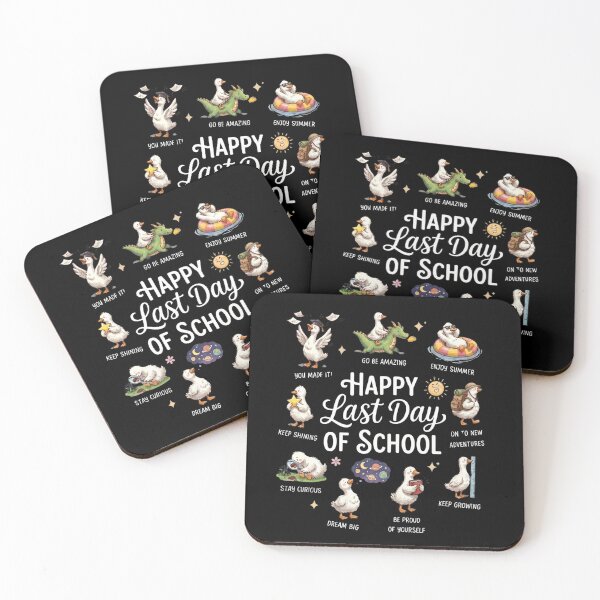Item preview, Happy Last Day Of School Funny Silly Goose Graduation Art designed and sold by VGAfanatic.