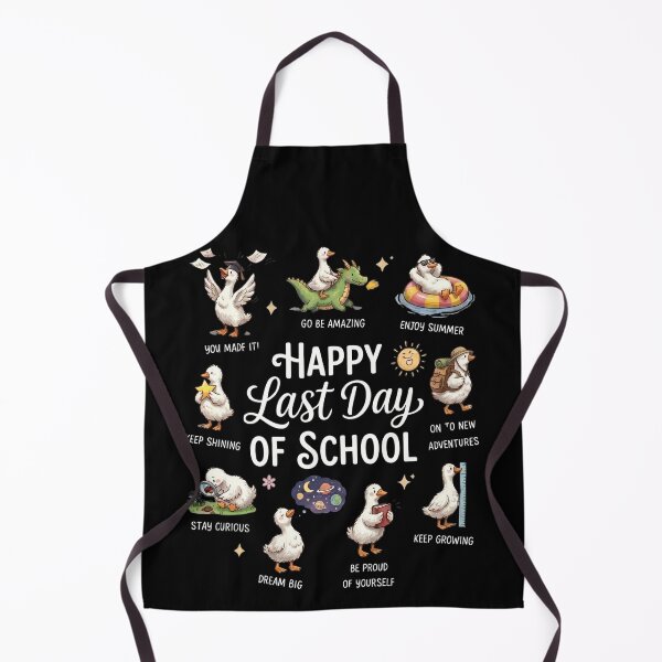 Item preview, Happy Last Day Of School Funny Silly Goose Graduation Art designed and sold by VGAfanatic.