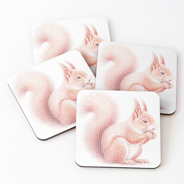 Item preview, Retro ASCII Squirrel designed and sold by SecretSquirrellDesigns.
