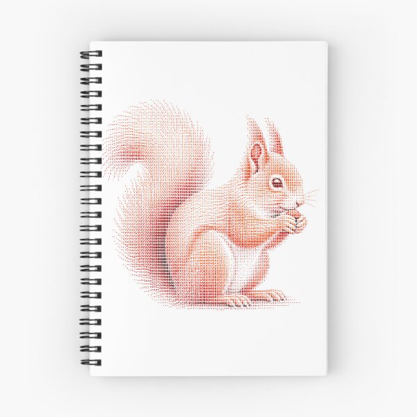 Item preview, Retro ASCII Squirrel designed and sold by SecretSquirrellDesigns.