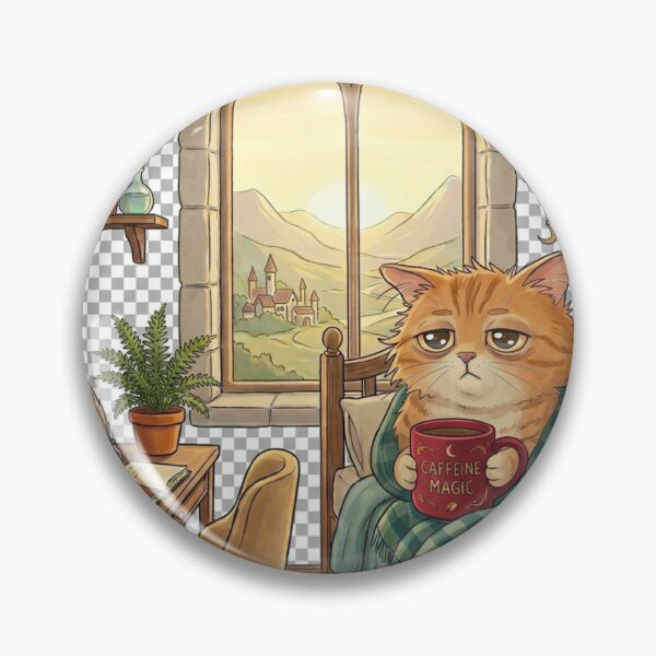 Item preview, Sleepy Cat Coffee Mood  designed and sold by Cofedaa.