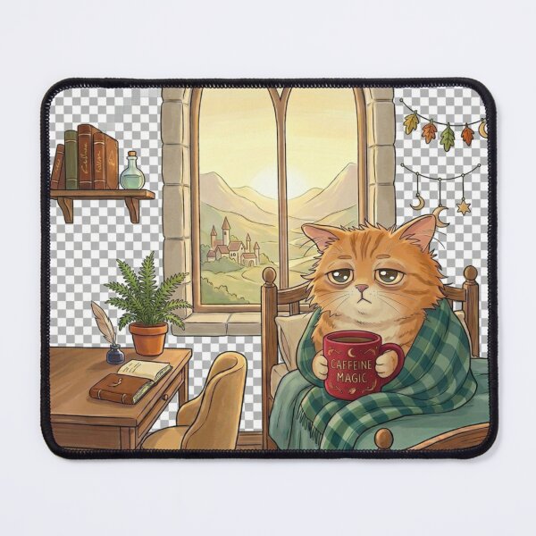 Item preview, Sleepy Cat Coffee Mood designed and sold by Cofedaa.