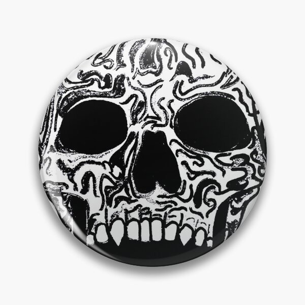 Item preview, Patterned skull designed and sold by Glenbobagins.