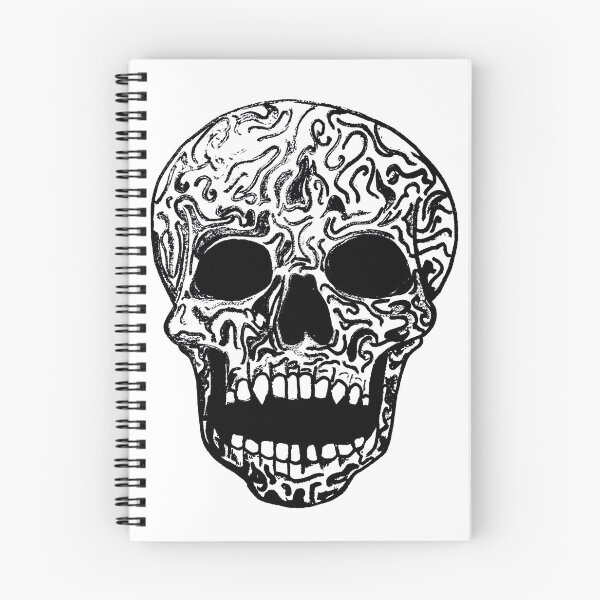 Item preview, Patterned skull designed and sold by Glenbobagins.