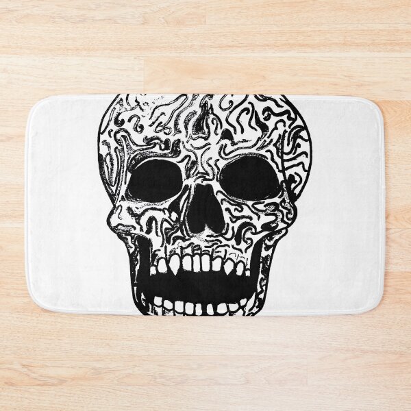 Item preview, Patterned skull designed and sold by Glenbobagins.