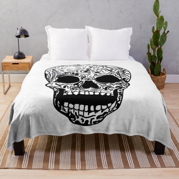 Item preview, Patterned skull designed and sold by Glenbobagins.