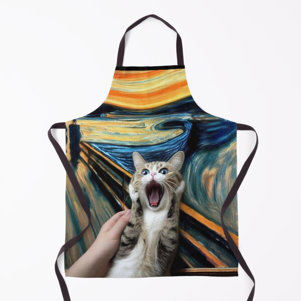 Item preview, The Scream Cat Parody - Famous Art Munch Meme Design designed and sold by JALNERVION SHOP.