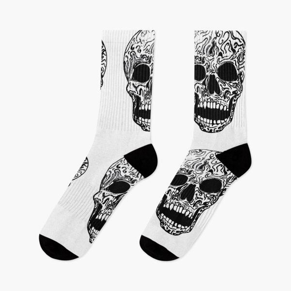 Item preview, Patterned skull designed and sold by Glenbobagins.