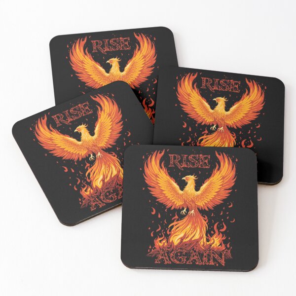 Item preview, Phoenix rising from flames Rise Again 6 designed and sold by Neon G.