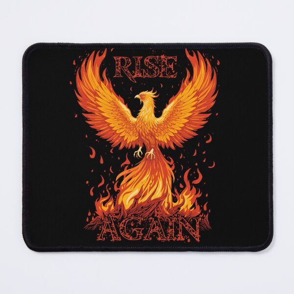 Item preview, Phoenix rising from flames Rise Again 6 designed and sold by Neon G.
