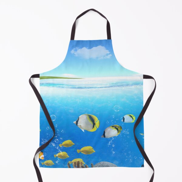 Item preview, Frutiger aero ocean aqua fish tropical designed and sold by LGA-SHOP.