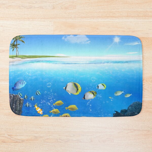 Item preview, Frutiger aero ocean aqua fish tropical designed and sold by LGA-SHOP.
