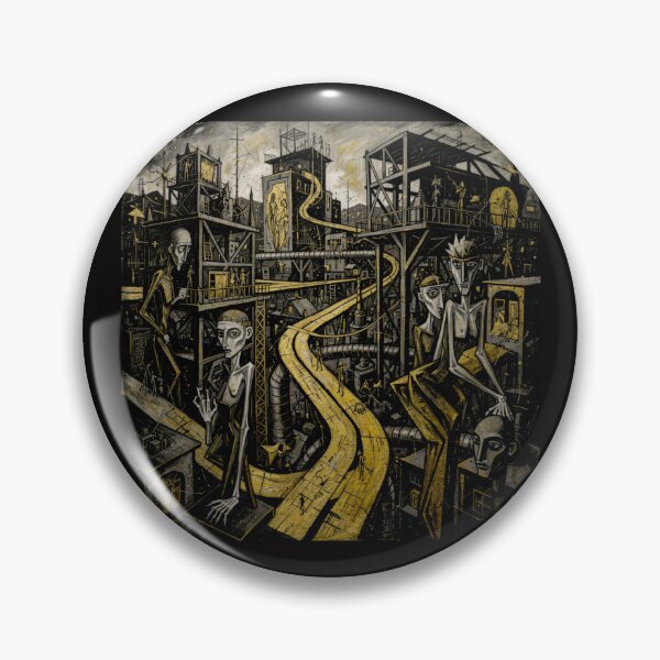Item preview, Labyrinths of the Soul Expressionist Industrial Series #8 designed and sold by Helios Be. Lavsh.