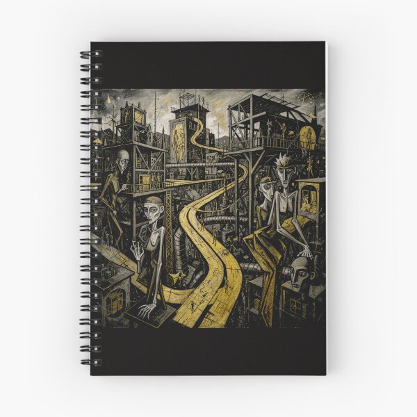 Item preview, Labyrinths of the Soul Expressionist Industrial Series #8 designed and sold by Helios Be. Lavsh.