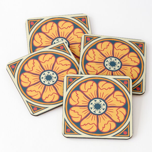 Item preview, Heritage Rosette in Golden Marigold designed and sold by rabbiedee.