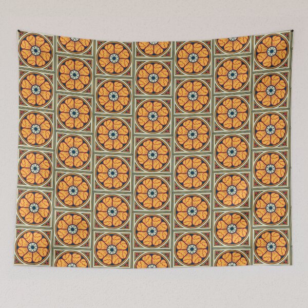 Item preview, Heritage Rosette in Golden Marigold designed and sold by rabbiedee.