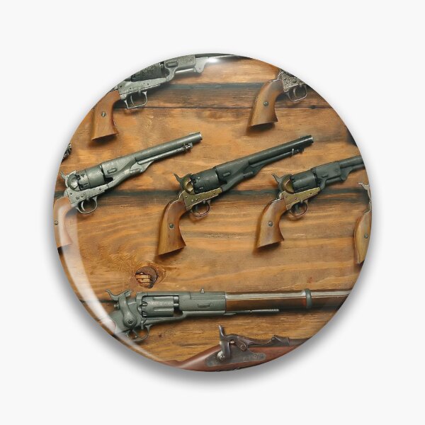 Item preview, Vintage Frontier Firearms - Antique Gun Collection on Wood designed and sold by 9xgraphics.