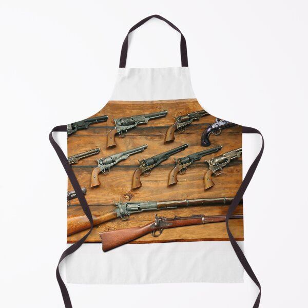 Item preview, Vintage Frontier Firearms - Antique Gun Collection on Wood designed and sold by 9xgraphics.